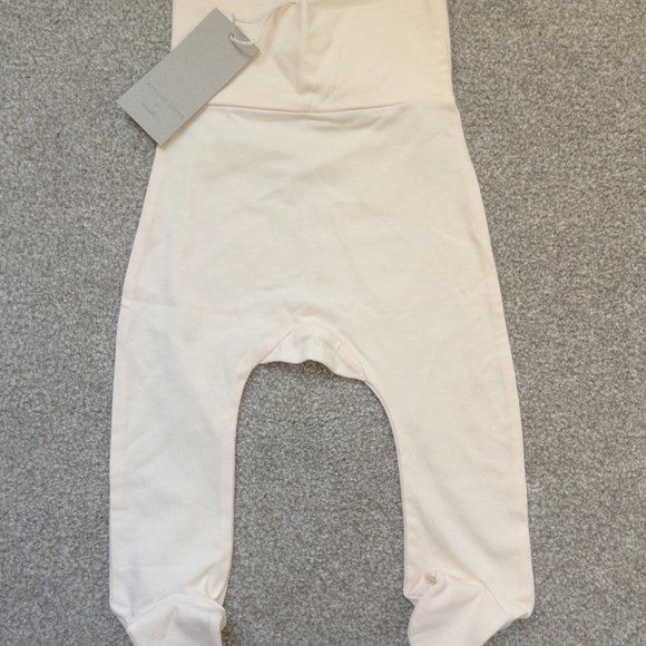 NWT SnuggleMe August River 6-9m Ivory Belly Hugger Tights - Picture 1 of 2